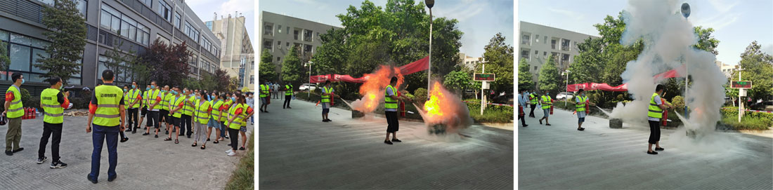 迈德物联网消防演练