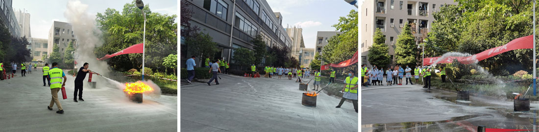 迈德物联网消防演练